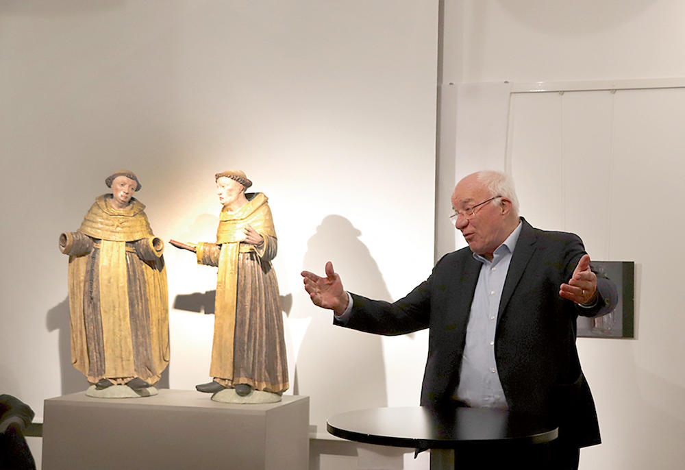 Kostbare Heiligenstatuen im Turmmuseum Oetz <br />
